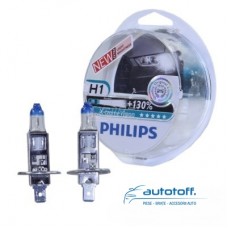 Becuri PHILIPS X-treme Vision H1 12258XVS2